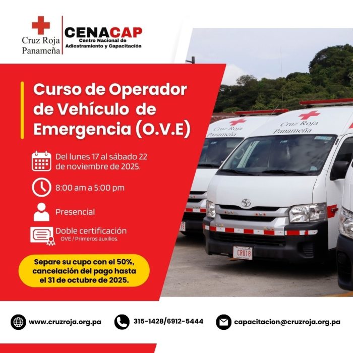 Curso de Operador de vehículo de emergencia (O.V.E) (Presencial) - Imagen 1