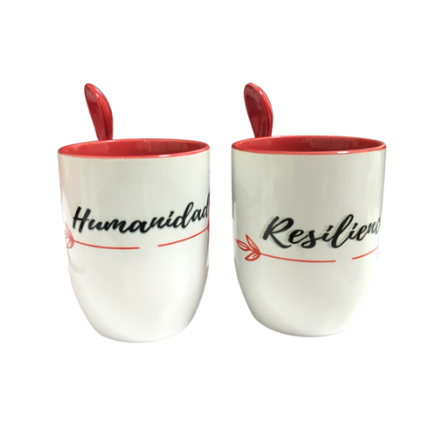 TAZA CON CUCHARITA